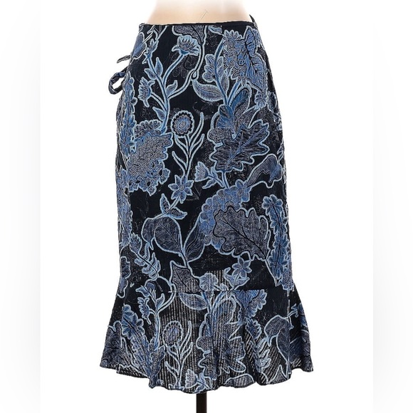 Parker Drew Wrap Skirt - Picture 2 of 8